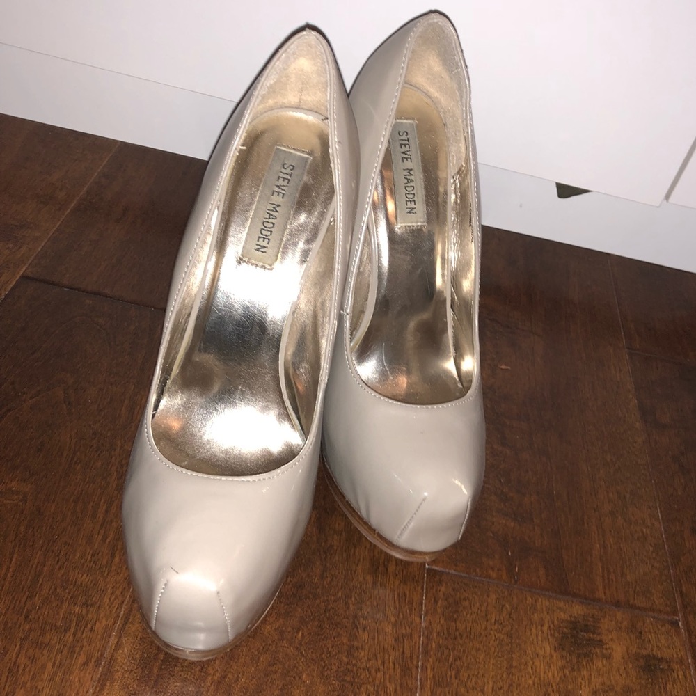 Taupe/Nude High Heels